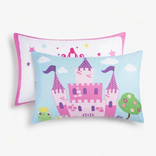 Vista 17 de Everyday Kids Paquete de 2 fundas de almohada de tamaño estándar para almohadas de 20 x 26 pulgadas, 100% microfibra suave y transpirable, perfectas