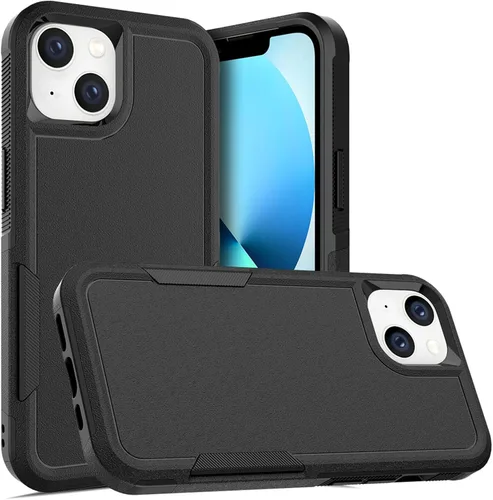 Vista 7 de MDCN Funda resistente para teléfono: protección de doble capa, a prueba de golpes, resistente con protector de pantalla, prueba de caídas de grado