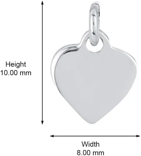 Vista 3 de Vanbelle Joyas de plata de ley, chapado en rodio con sello 925, gargantilla de corazón e infinito con cadena de doble capa, collar hecho a mano