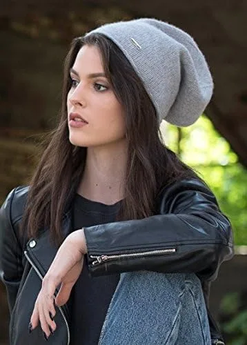 Vista 5 de Frost Hats Sombrero unisex de cachemira italiana Slouchy CSH-742-W