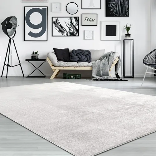 Vista 12 de Paco Home Alfombra suave en cobre acogedora alfombra antideslizante color sólido lavable, tamaño: 6'7" x 9'2" Marrón cobre