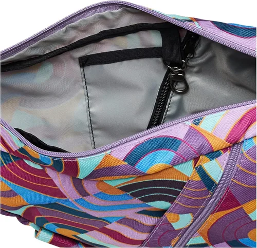 Vista 4 de AmeriBag Pequeña bolsa de espalda saludable con impresiones y patrones, Laberinto de arco iris