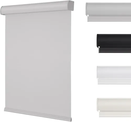 Vista 9 de Changshade Persianas enrollables inalámbricas de tamaño personalizado, 100 % opacas, con aislamiento térmico, protección UV, con sistema de resorte