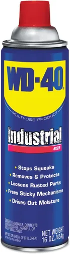 Vista 8 de WD-40 Producto multiuso, tamaño industrial, 16 OZ Lubrica y protege el metal del óxido y la corrosión, elimina la humedad y libera grasa y mugre