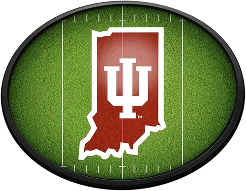 Vista 22 de The Fan-Brand NCAA Alabama Crimson Tide: Letrero de pared ovalado con luz – Decoración de fútbol, baloncesto, béisbol y deportes universitarios