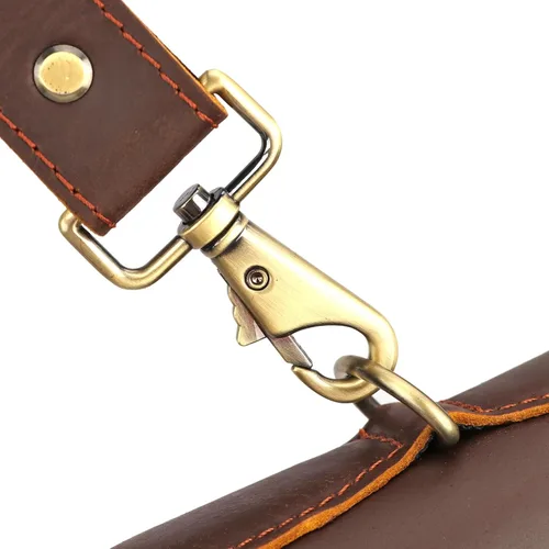 Vista 6 de TOURBON Funda vintage de cuero genuino para rifle de escopeta