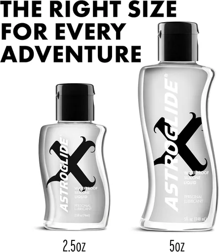 Vista 6 de Lubricante personal de gel de silicona Astroglide X, impermeable de gran calidad, 015594011516, líquido, 1