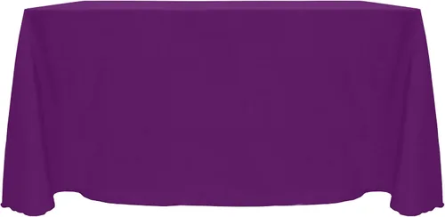 Vista 60 de Ultimate Textile - Paquete de 2 manteles rectangulares reversibles de satén Shantung - Majestic - Mantel rectangular de 108 x 156 pulgadas