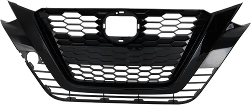 Vista 22 de Garage-Pro Conjunto de Parrilla Frontal para Nissan Frontier 1998-2000, Cáscara Cromada, Inserción Negra, Accesorios Nissan Frontier, NI1200183