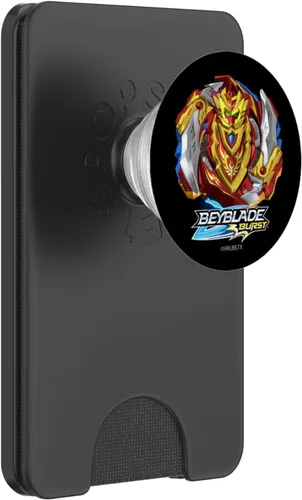 Vista 7 de BEYBLADE BURST TURBO ACHILLES PopSockets - Soporte para teléfonos y tabletas, Negro