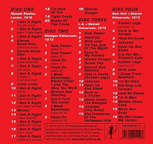 Vista 3 de Born In A Trailer The Session & Rehearsal Tapes 72-73 Clamshell