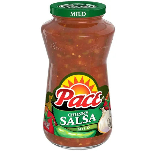 Vista 38 de Pace Salsa mediana gruesa con bajo contenido de sodio, tarro de 16 onzas