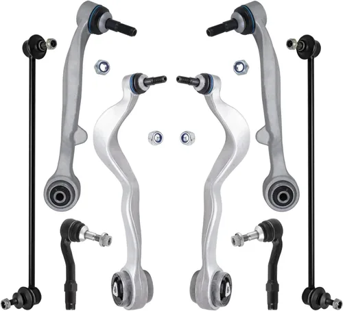 Vista 239 de Detroit Axle - Kit de brazos de control de extremo de 8 piezas para Toyota 2001-2003 Highlander 2002-2003 Camry Lexus ES300, 2 conjuntos de brazos