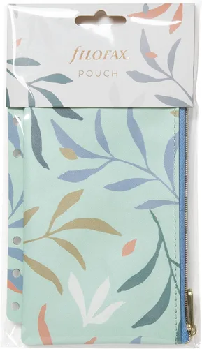 Vista 2 de Filofax Accesorio, colección botánica, bolsa con cremallera, compatible con organizadores Filofax A5 y tamaño personal, 6.7 x 4.02 pulgadas (B132817)
