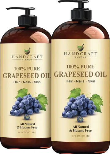 Vista 9 de Handcraft Blends - Aceite de semilla de uva - 16 onzas líquidas