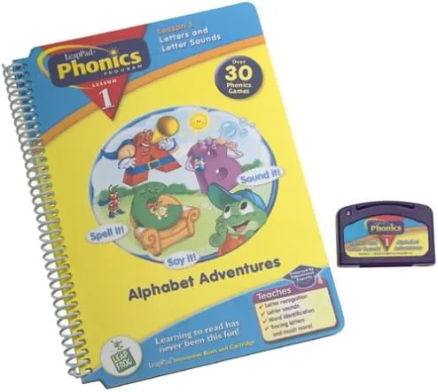 Vista 2 de Leap Frog Phonics Book, alfabeto Aventuras