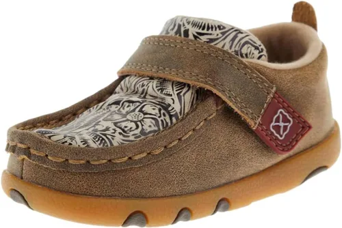 Vista 10 de Twisted X Mocasines de conducción infantil Negro Multi