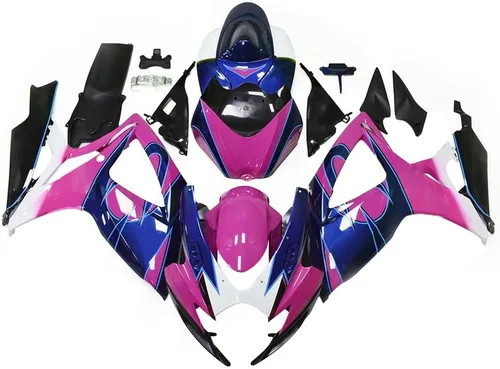 Vista 10 de Kit completo de carenado de inyección para Suzuki GSXR600 GSXR750 2006 2007 K6 06 07 GSXR 600 GSXR 750 GSX-R600 GSX-R750 motocicleta ABS plásticos