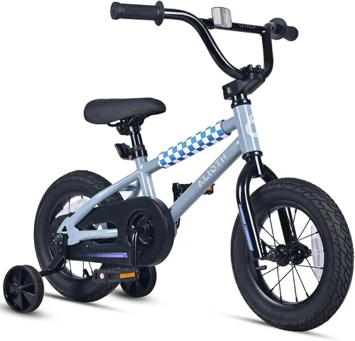 Vista 43 de vollsch BMX Style 12, 14, 16 pulgadas, ruedas de entrenamiento para niños, bicicleta de 20 pulgadas con soporte para niños y niñas de 2 a 14 años