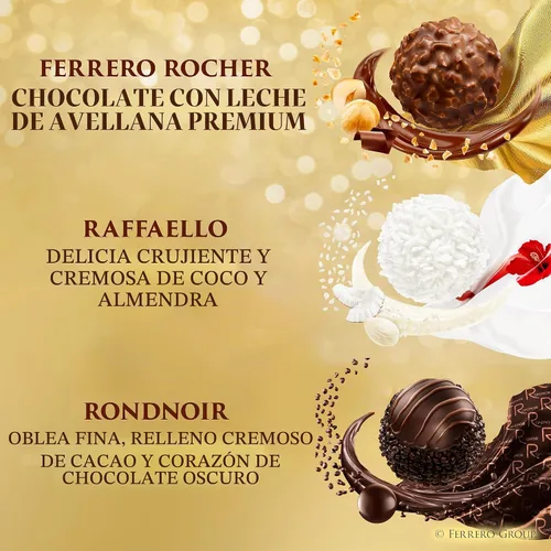 Vista 3 de Ferrero Collection - Caja de regalo surtida de dulces de chocolate, 16