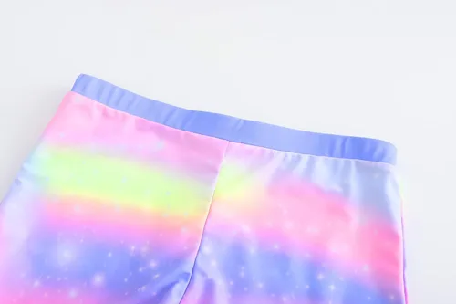 Vista 7 de Akokvlar Traje de baño de dos piezas para niñas, tankini con pantalón corto