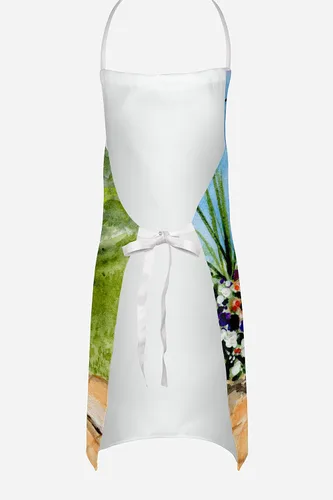 Vista 4 de Caroline's Treasures SS8758APRON Golden Retriever - Delantal para cocinar, cocinar, hornear, manualidades, jardinería para adultos, mujeres