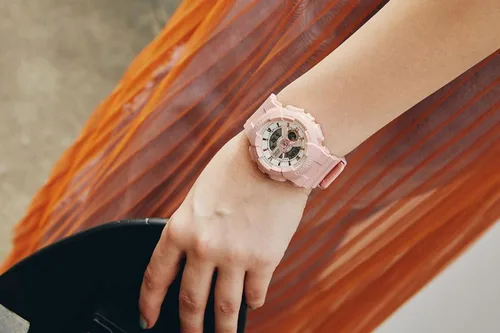 Vista 2 de Casio Baby-G BA-110RG-4ADR Reloj digital de cuarzo rosa para mujer Rosado Deportes