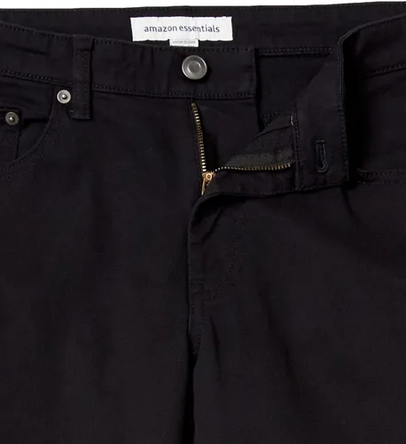 Vista 5 de Tienda Essentials Pantalón de sarga elástico de 5 bolsillos para hombre