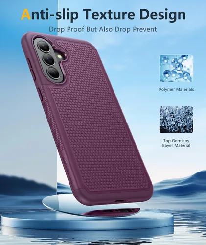 Vista 203 de FNTCASE Funda para iPhone 17 Pro: Fundas delgadas translúcidas de color azul claro compatibles con MagSafe, protección completa de la cámara