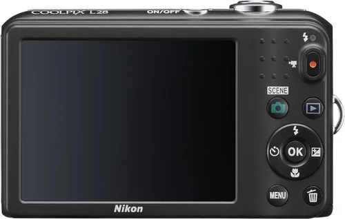 Vista 2 de Nikon COOLPIX L28 Cámara digital de 20,1 MP con lente de zoom 5x y LCD de 3" (negro) (Modelo antiguo)