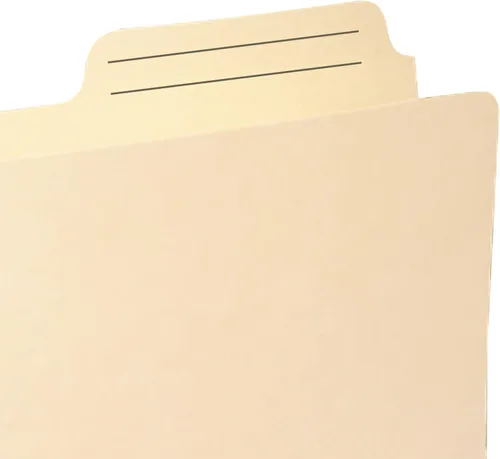 Vista 3 de Smead Bolsillo archivador, pestaña impresa de 2/5 cortes, Tyvek® reforzado, tamaño legal, Manila, 50 por caja (76487)