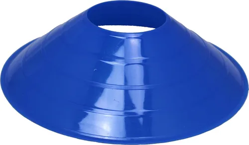 Vista 2 de BlueDot Trading Conos de disco de alta visibilidad para deportes, entrenamiento de agilidad, fútbol, fútbol, marcadores de cono de campo