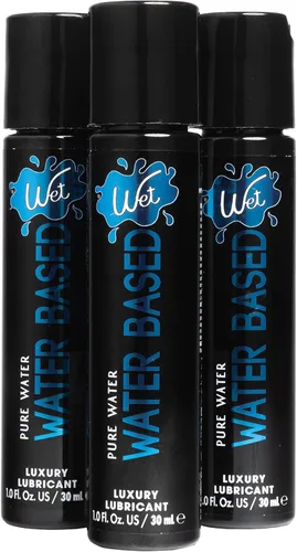 Vista 10 de Wet Uranus - Lubricante anal de silicona Fórmula de deslizamiento de larga duración, ultra delgada y resistente al agua para hombres, mujeres