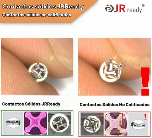 Vista 5 de JRready ST6112 DT Connector 2 Pin with 14-16AWG Solid Terminals, 3 Sets
