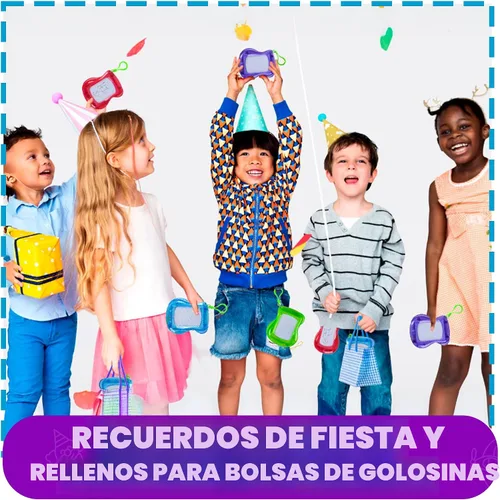 Vista 7 de Bedwina Mini Pizarra Magnética de Dibujo para Niños - (Paquete de 6) Tableros de Dibujo con Clip para Llavero de Mochila, Bloc Borrable