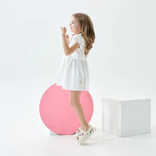 Vista 4 de Tobogán de burbujas para niños, toboganes de pelotas de golf para niños y niñas, toboganes de burbujas para niños, sandalias de nube desmontables 2