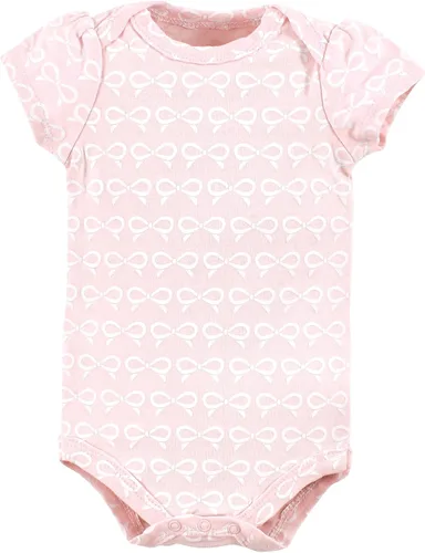 Vista 387 de Hudson Baby baby-girls Cotton Bodysuits 3-pack