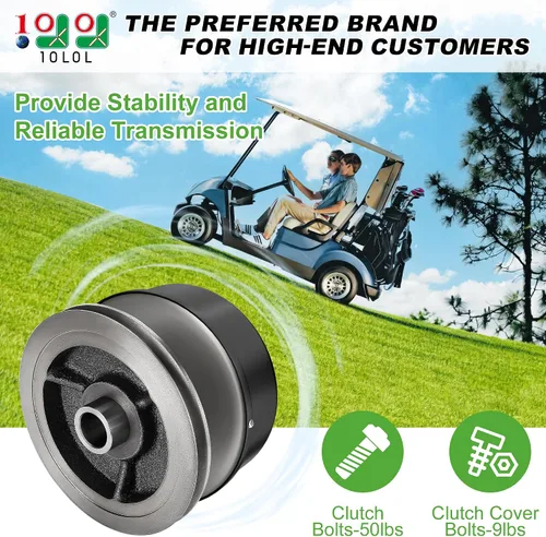 Vista 2 de 10L0L Embrague de accionamiento primario para Yamaha G2 G8 G9 G14 G16 G19 G22 4 ciclo de gas carrito de golf 1985-up, reemplazar OEM JN6-G6201-03