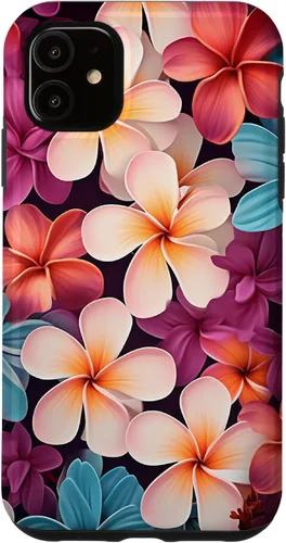 Vista 8 de Plumeria Flower Pretty Garden Hawaii Case for iPhone 17