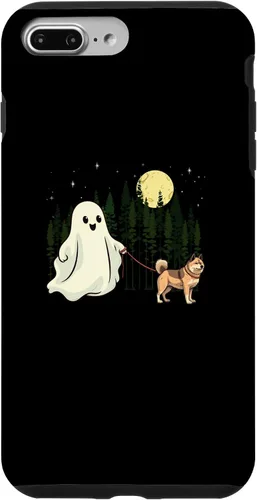 Vista 12 de iPhone 16 Akita Walking Ghost Halloween Funny Kids Costume Case