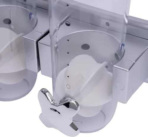 Vista 5 de Dispensador doble de alimentos Blade – Dispensador de alimentos secos perfecto como dispensador de dulces, nueces, arroz, granola, cereales y más