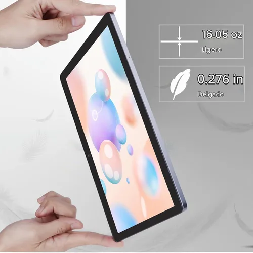 Vista 4 de C idea Tablet de 10 pulgadas, Android 12 tabletas PC con Play Store, 64 GB ROM 3 GB RAM/512 GB expandir, pantalla HD IPS procesador octa-core