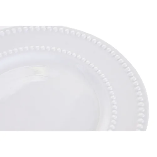 Vista 4 de Set de Vajilla Home ESPRIT Blanco Porcelana Glam 18 Piezas