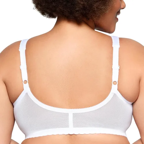 Vista 2 de Glamourise MagicLift #1200 - Brasier de apoyo para mujeres de talla grande con cierre frontal