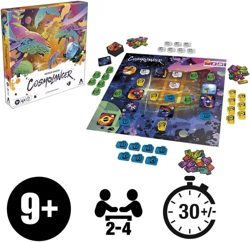 Vista 13 de Juego de mesa Cosmolancer Un juego de estrategia de Reiner Knizia A partir de 9 años 2 a 4 jugadores 30 minutos Juegos familiares
