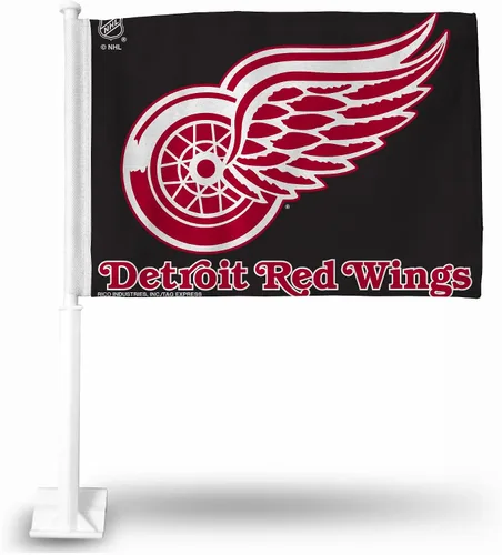 Vista 34 de Rico Industries Bandera de coche alternativa de doble cara de la NHL