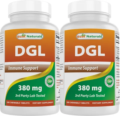 Vista 8 de Best Naturals DGL Masticable 380 mg 180 Comprimidos