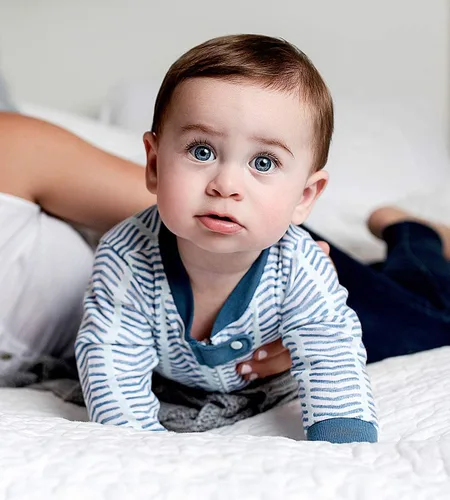 Vista 93 de Burt's Bees Baby - Pijama de una pieza para bebé, mameluco para dormir y jugar, algodón 100% orgánico, cremallera frontal