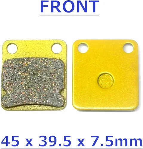 Vista 5 de Zapatas de freno delanteras traseras para Yamaha Bruin 250 YFM250 2005-2006 - Big Bear 250 YFM250 2007-2010 - Big Bear 400 YFM400 2004-2006 - Kodiak
