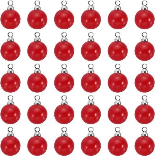 Vista 30 de PATIKIL Abalorio de perlas, 100 cuentas de perlas de imitación de perlas colgantes para bricolaje para hacer joyas, pulseras, aretes, collares Beige